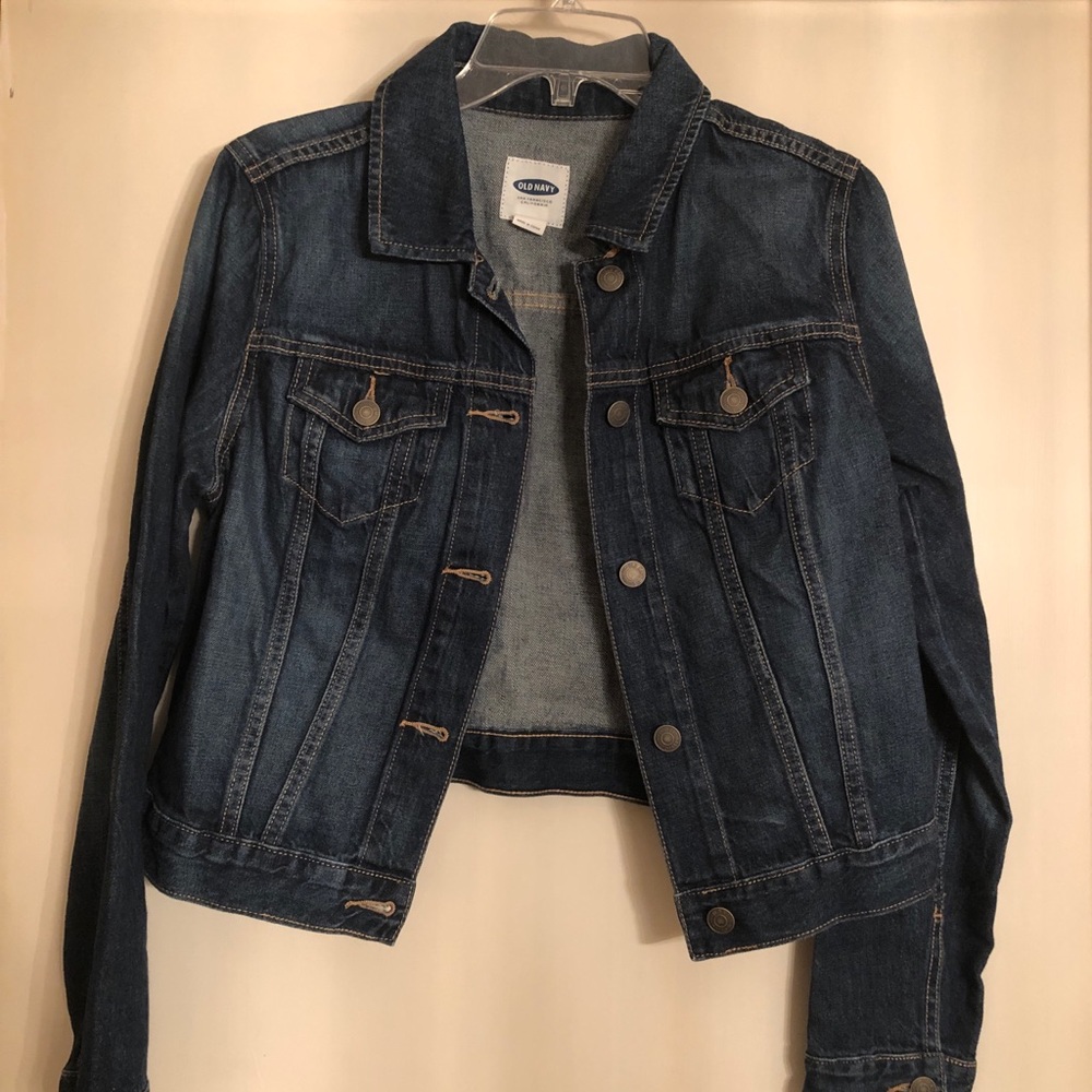 Cropped Denim Jacket